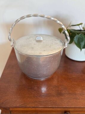 VINTAGE Bon Chef Aluminum Pewter Pot
